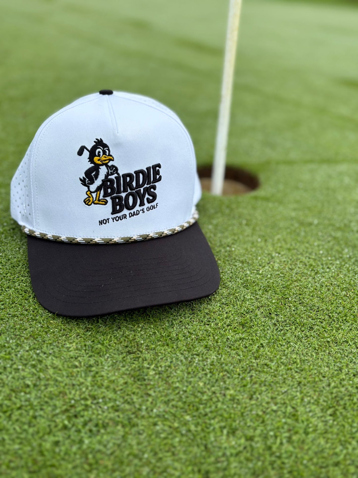 🧢 Birdie Boys Signature Golf Cap – "Not Your Dad’s Golf"